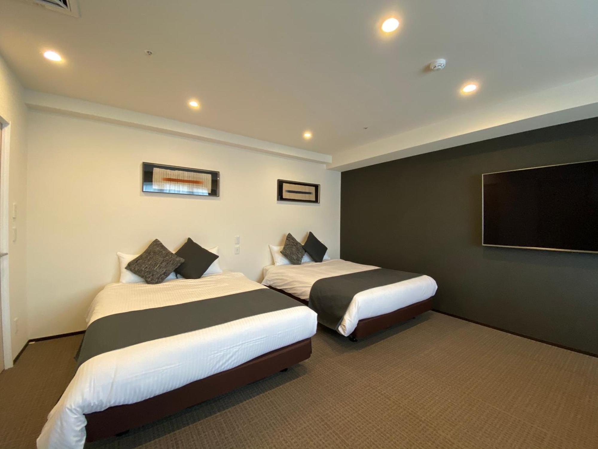 Randor Hotel Sapporo Suites Exterior foto A room at the hotel
